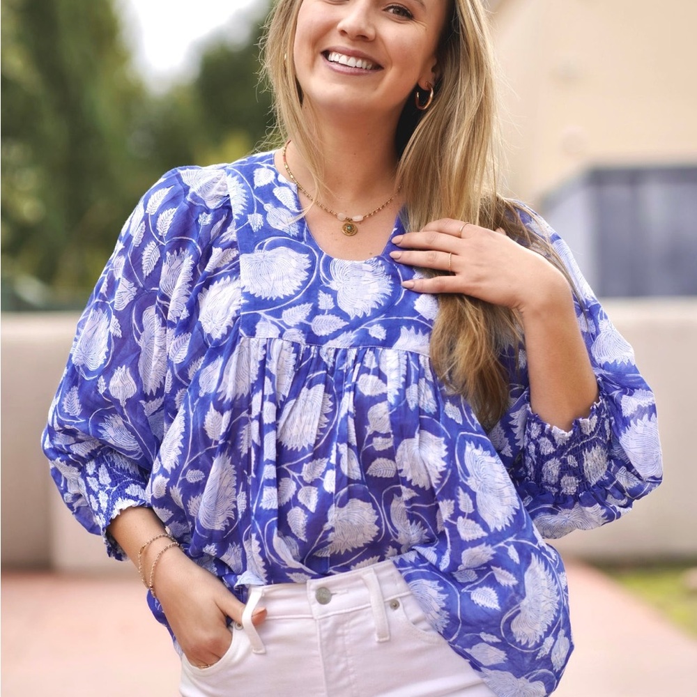 Dolma 100 Percent Cotton Blouse